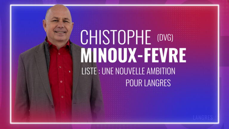 5 minutes pour convaincre : Christophe Minoux-Fevre