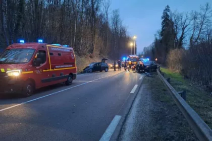 Accident sur la RD520 entre Saint-Dizier et Roches sur Marne