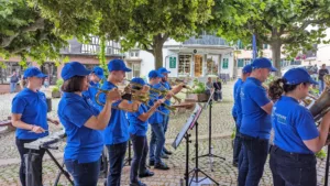 Fanfare à vélo répétition