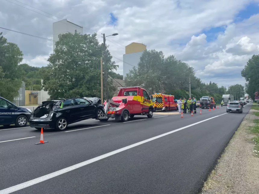 Photo d'accident à Ligny en Barrois et Velaines