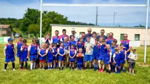 Joueurs du club de rugby de Commercy