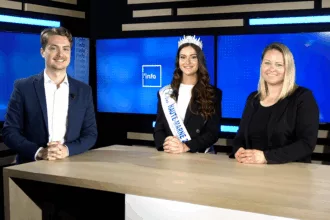 miss haute-marne sur le plateau de puissance télévision