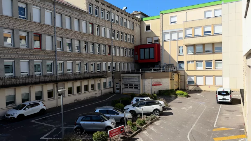 Les urgences du centre hospitalier de Vitry-le-François.