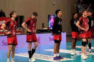 Les volleyeurs chaumontais déçus après le premier match de la demi-finale face à Poitiers