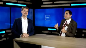 Monsieur Wish, invité sur le plateau de PTV