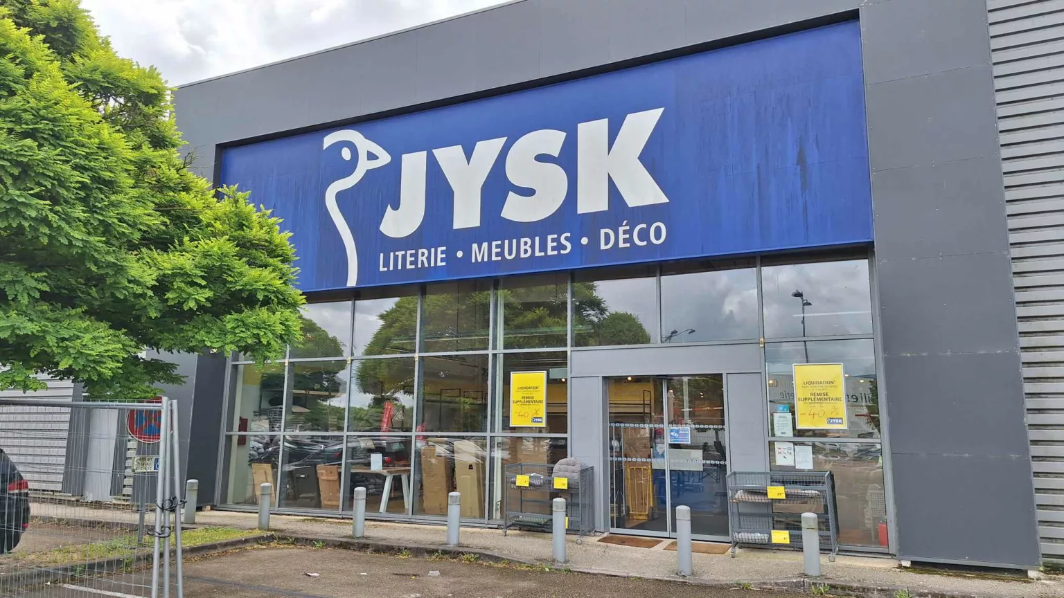 Fermeture JYSK SDZ
