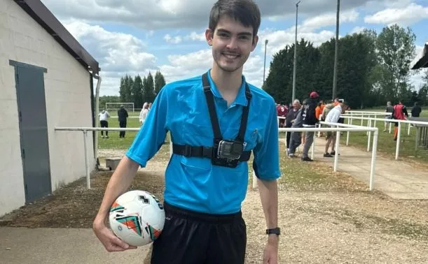 Caméras embarqué sur les arbitres de foot en Haute-Marne