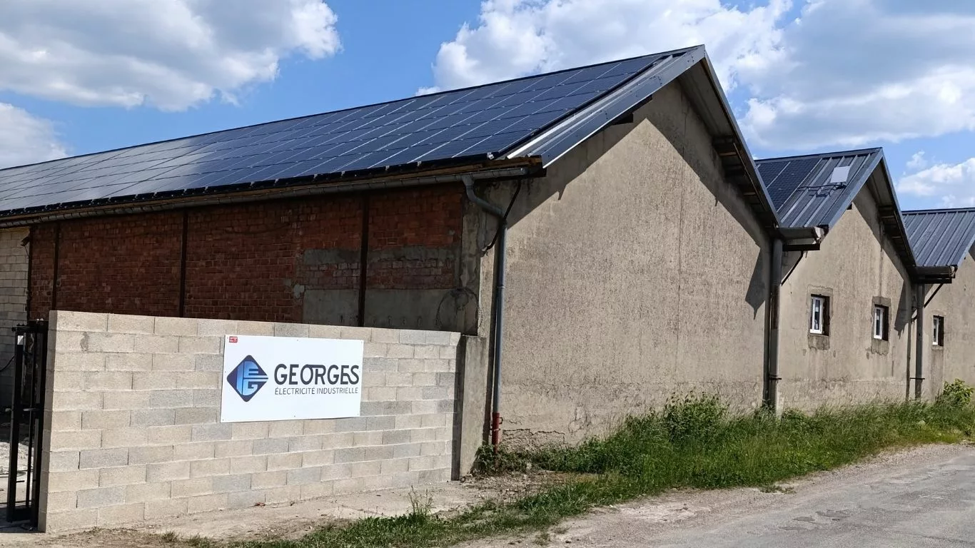 Société Georges Electricité vu de l'extérieur