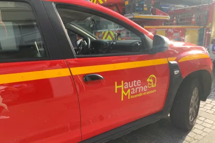 Voiture de pompiers de la Haute-Marne