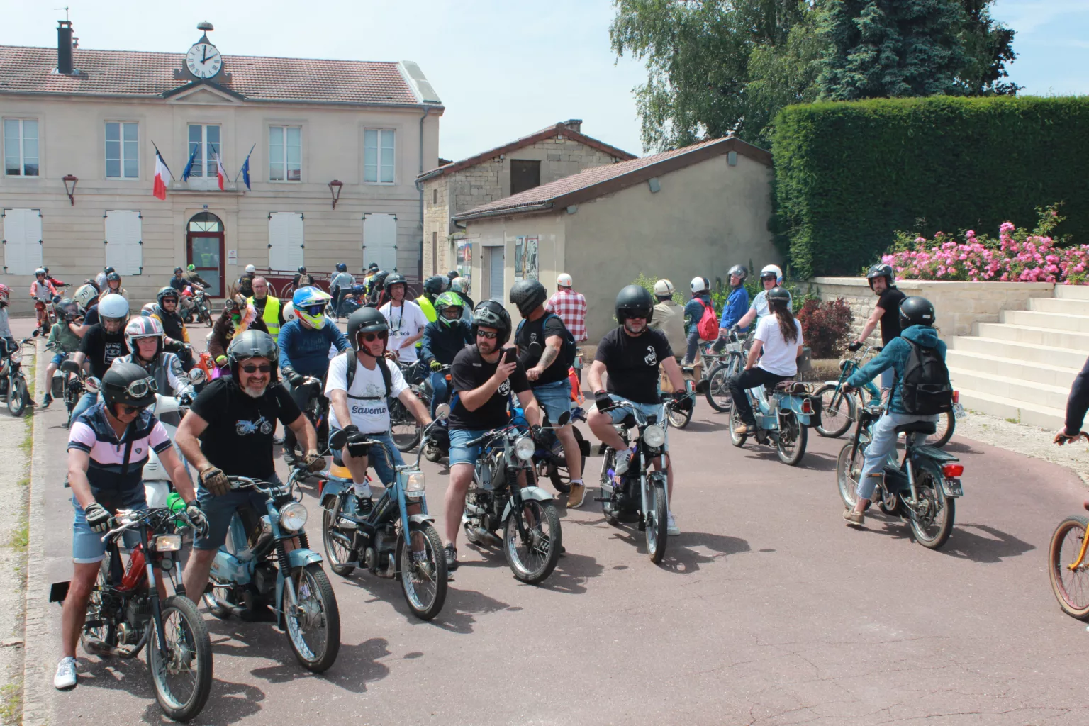 rassemblement de moto