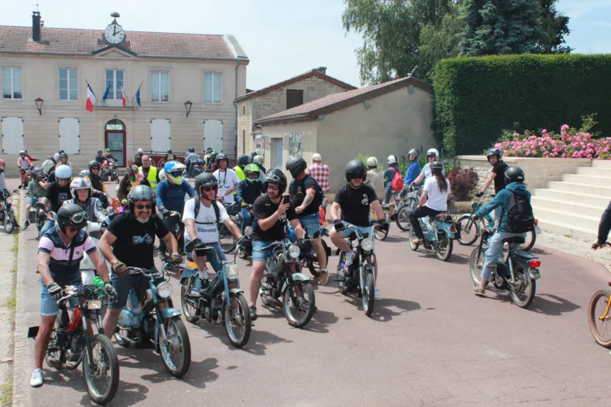 rassemblement de moto