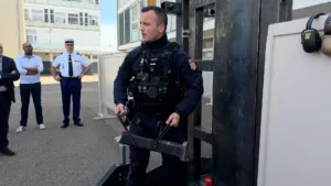 Une porte blindée à Vitry-le-François