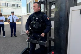 Une porte blindée à Vitry-le-François