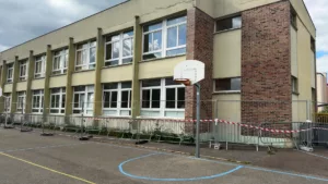 Travaux dans une école