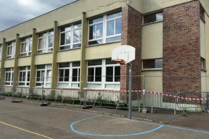 Travaux dans une école