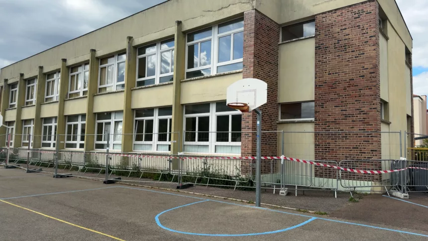 Travaux dans une école