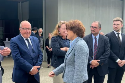 Ministre de l'agriculture en visite