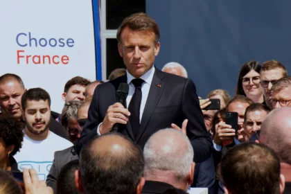 Emmanuel Macron en Meuse