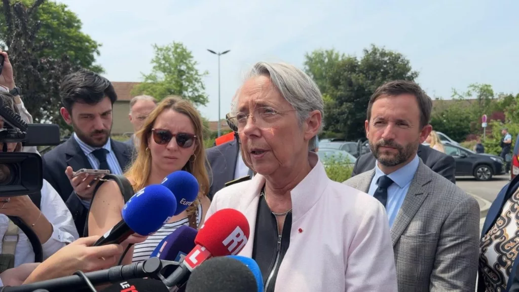 Elisabeth Borne s'exprime sur la situation