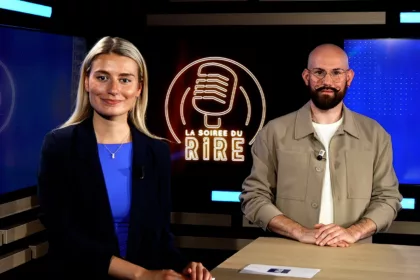 Invité sur la plateau de Puissance Télévision