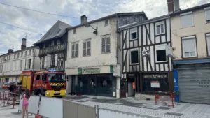 Pompiers en intervention à Saint-Dizier