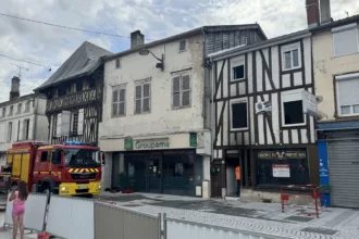 Pompiers en intervention à Saint-Dizier