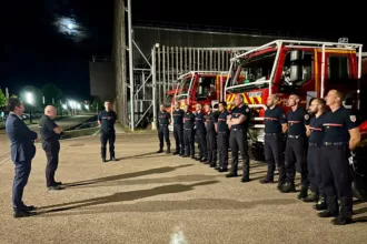 Pompiers de Haute Marne, départ feu de forêts