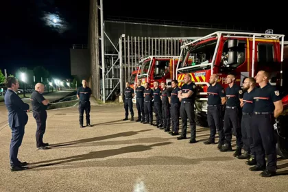 Pompiers de Haute Marne, départ feu de forêts