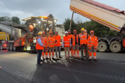 Plus de 3 kilomètres de chaussées font peau neuve sur la RD520
