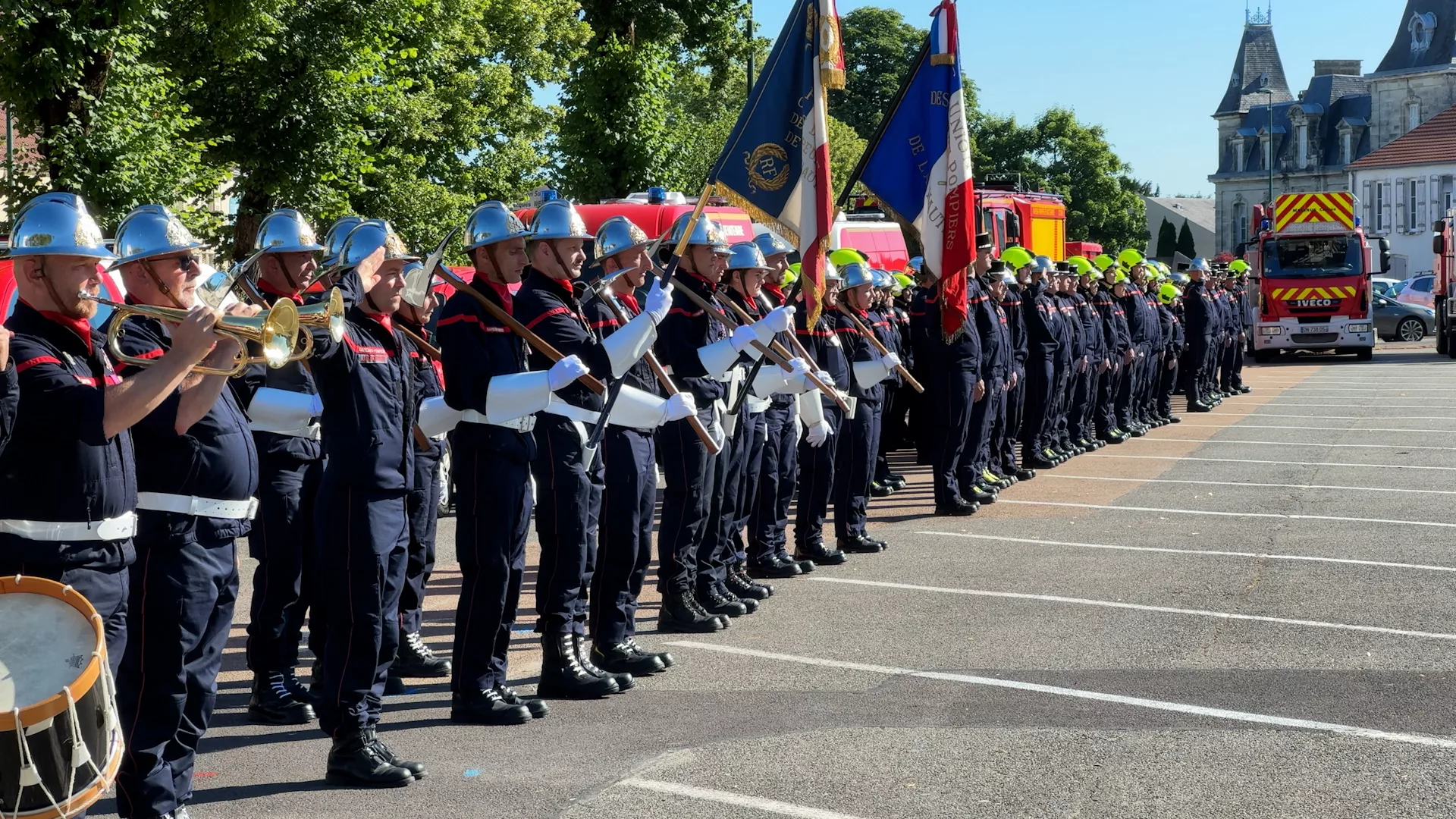 Les sapeurs-pompiers haut-marnais célèbrent leur journée nationale