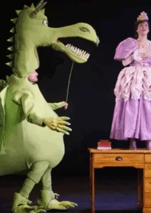 Georges le dragon, la princesse et le chevalier intrépide