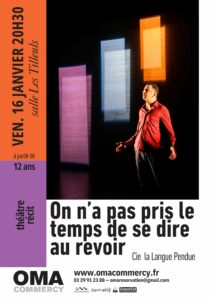 On n’a pris le temps de se dire au revoir