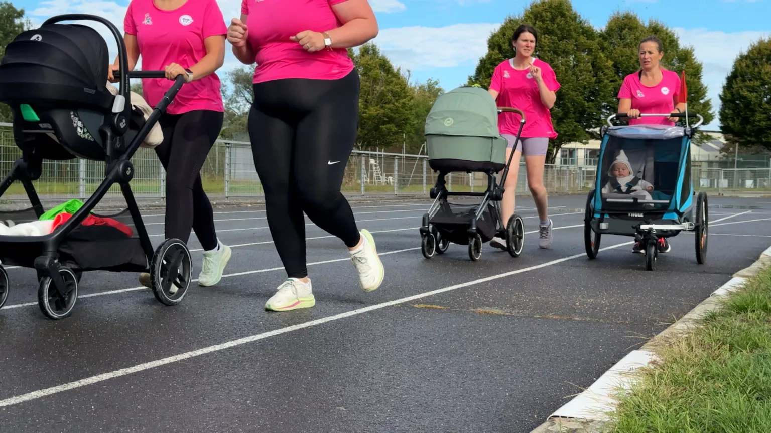 Huit mamans engagées dans la première course-poussette à Vitry-le-François