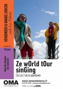 Ze wOrld tour sinGing