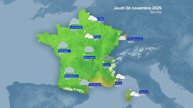 La Météo | Jeudi 06 novembre 2025