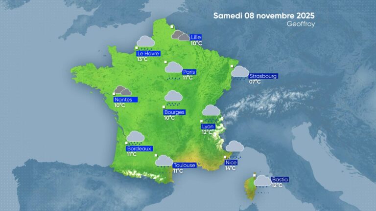 La Météo | Samedi 08 novembre 2025