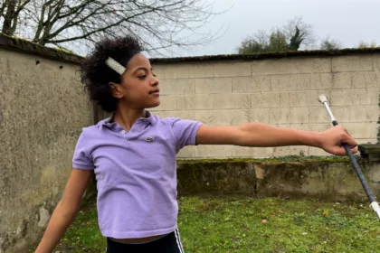 À 10 ans, Lalya fait parti des 10 meilleures espoirs françaises de Twirling