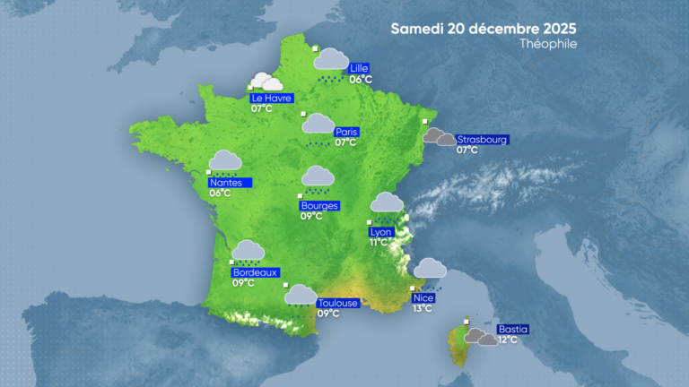 La Météo | Samedi 20 décembre 2025