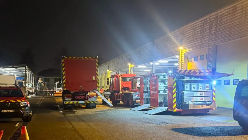 Intervention des pompiers RAD à Saint-Dizier