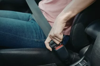 Ceinture de sécurité en voiture