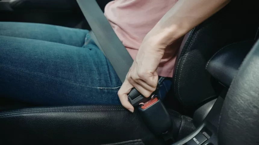 Ceinture de sécurité en voiture