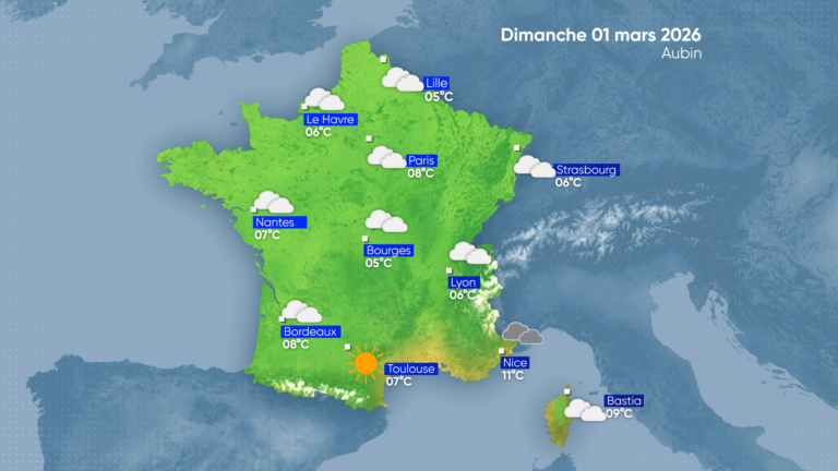 La Météo | Dimanche 1er mars 2026