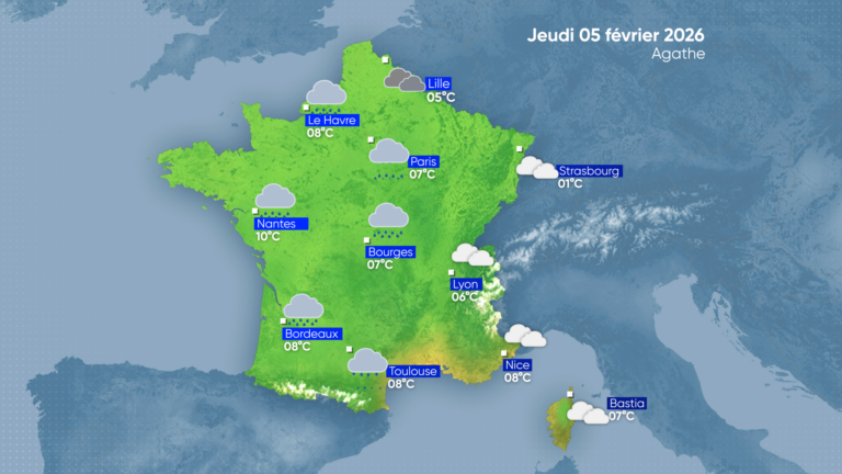 La Météo | Jeudi 05 février 2026