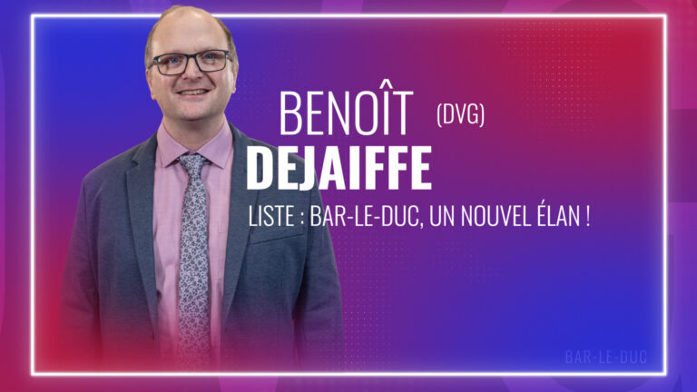5 minutes pour convaincre : Benoît Dejaiffe