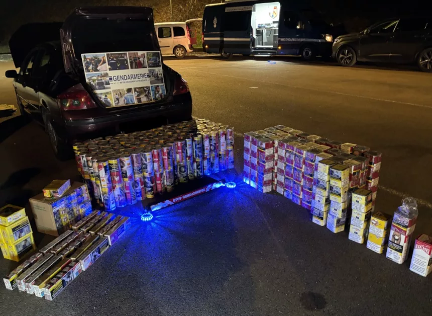 Controle de Gendarmerie Haute-Marne sur autoroute