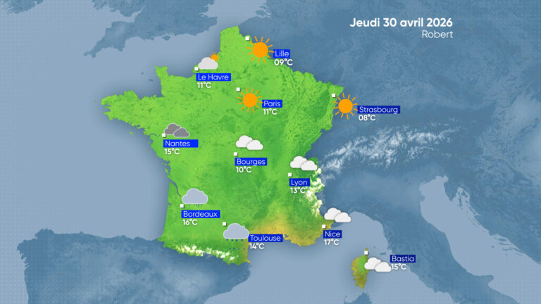 La Météo | Jeudi 30 avril 2026
