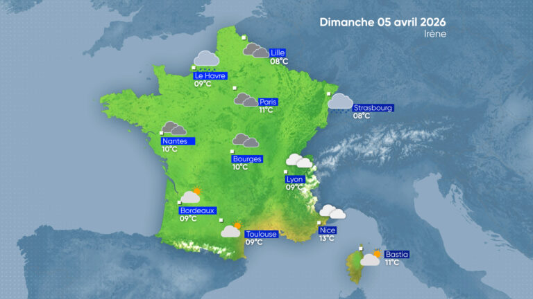 La Météo | Dimanche 05 avril 2026