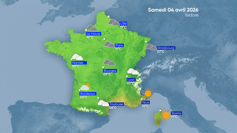 La Météo | Samedi 04 avril 2026