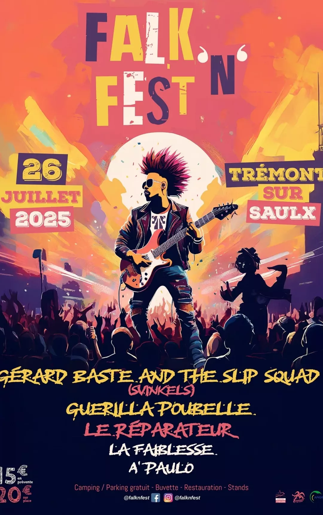 Affiche Falk'n'Fest 2025