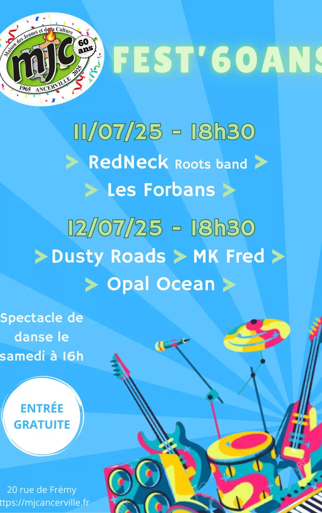 Affiche - Fest'60 ans